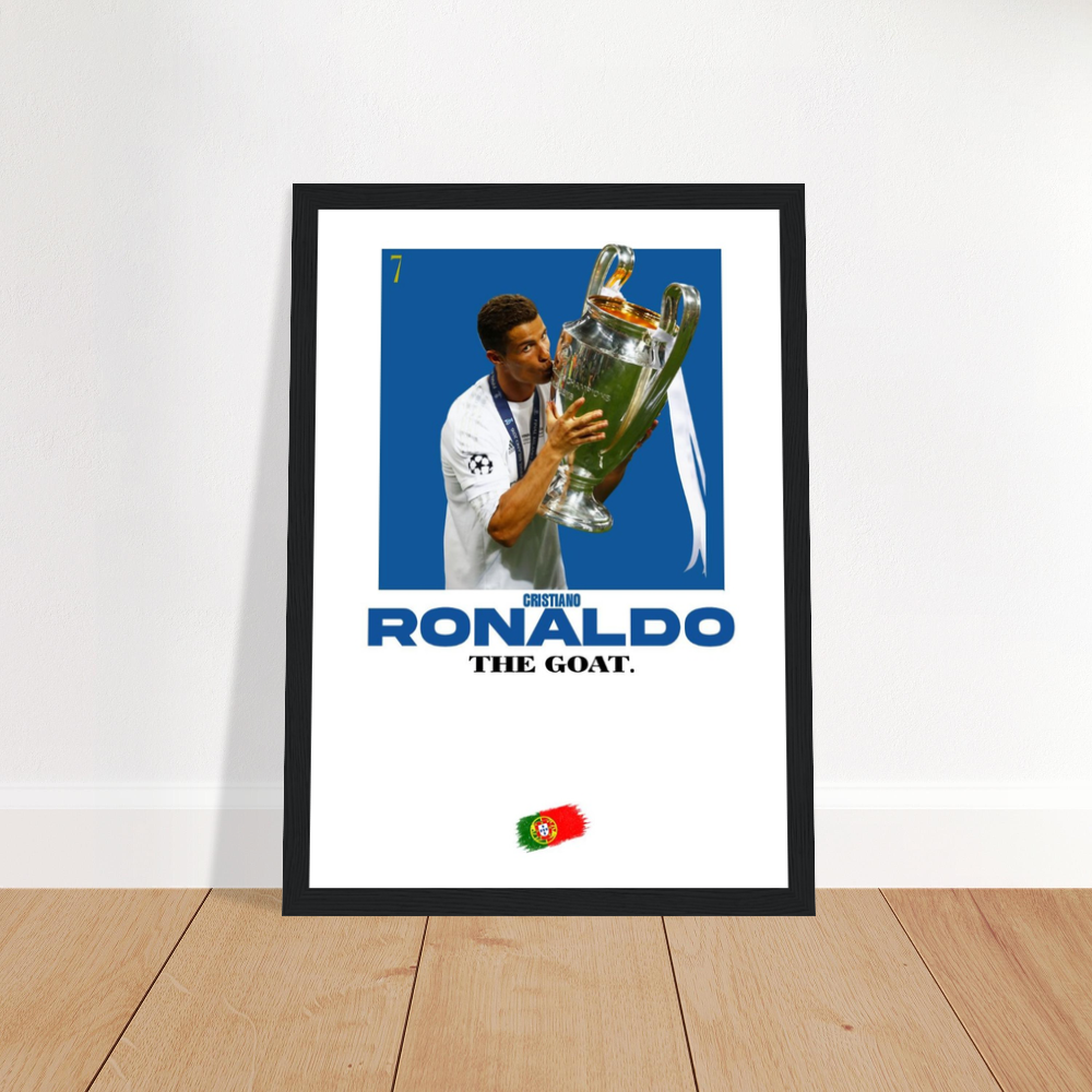 Cristiano Ronaldo Framed Poster