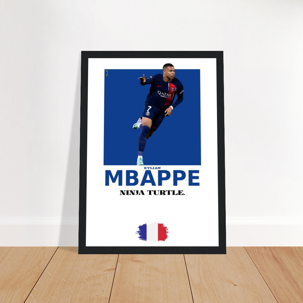Kylian Mbappe Framed Poster