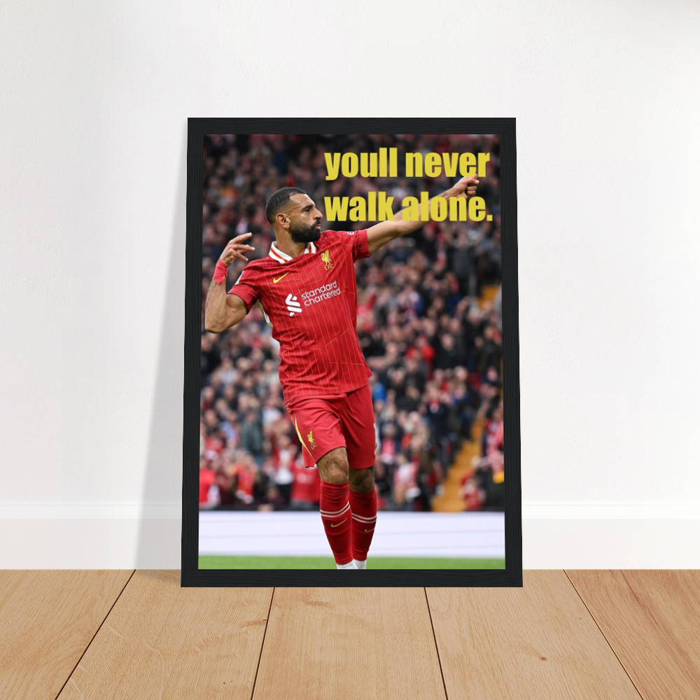 Mo Salah Framed Poster