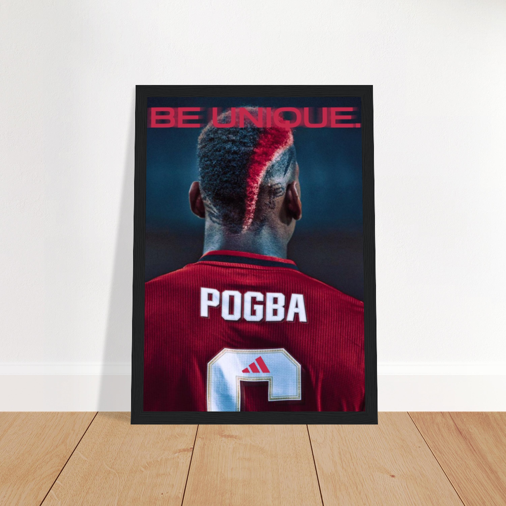 Paul Pogba Framed Poster
