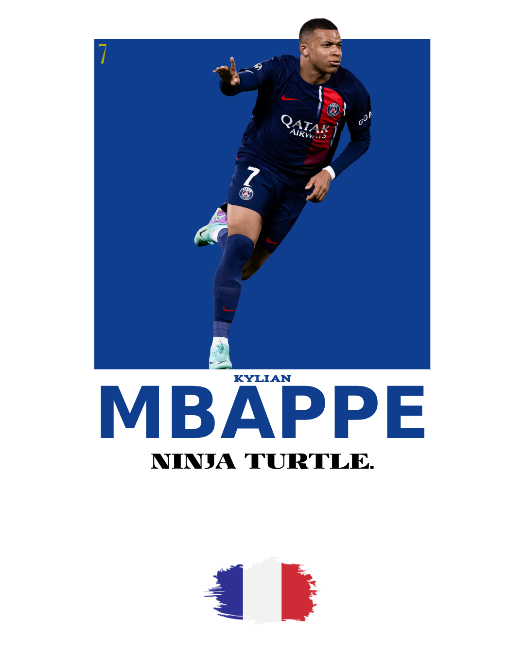 Kylian Mbappe Framed Poster