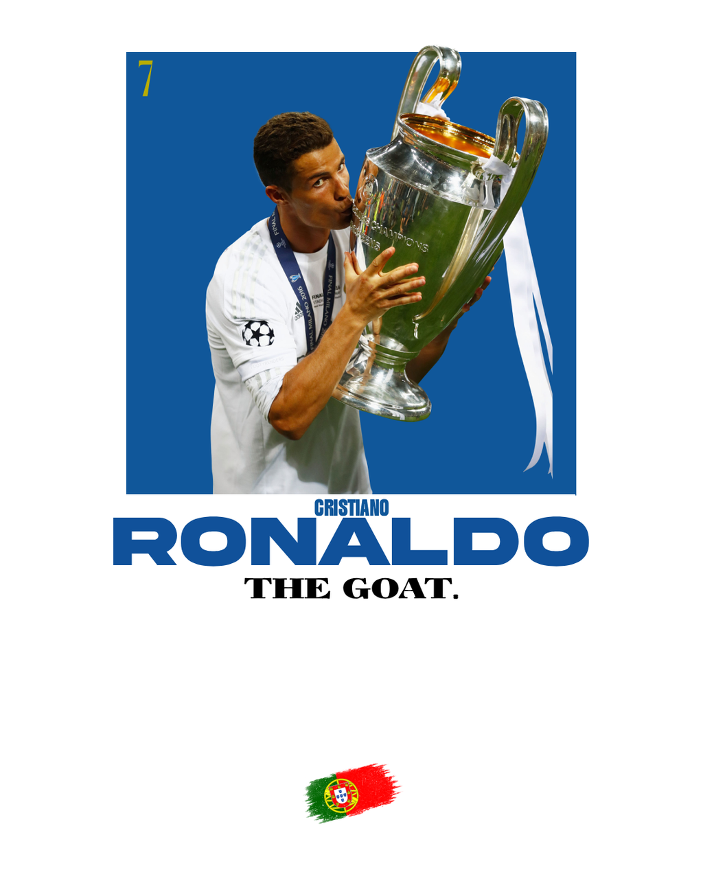 Cristiano Ronaldo Framed Poster