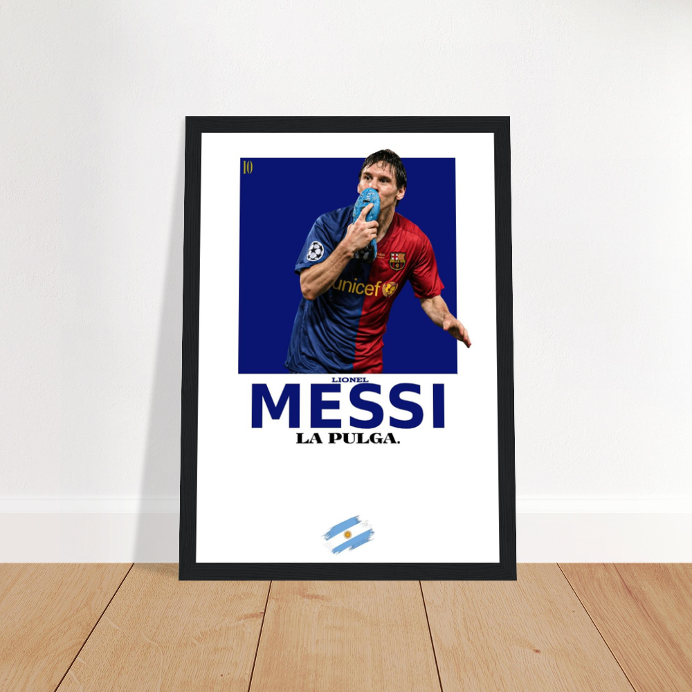 Lionel Messi Framed Poster